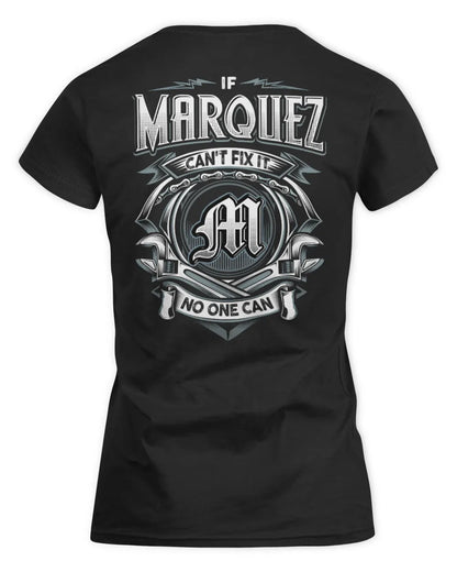 MARQUEZ AP81-K4-626 - Personalized Ahmed Quote Apparel “If Ahmed Can't Fix It, No One Can” - Women's Standard T-Shirt - Black