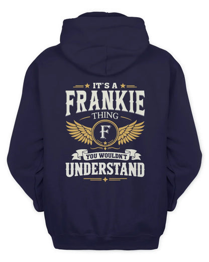 FRANKIE KT06-M008 It’s a [NAME] Thing – You Wouldn’t Understand | Personalized Vintage T-Shirt - Unisex Hoodie - Navy