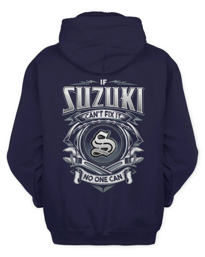 SUZUKI AP81-K4-626 - Personalized Ahmed Quote Apparel “If Ahmed Can't Fix It, No One Can” - Unisex Hoodie - Navy