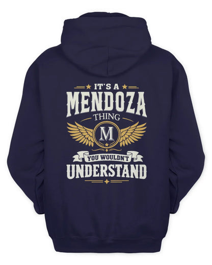 MENDOZA KT06-M008 It’s a [NAME] Thing – You Wouldn’t Understand | Personalized Vintage T-Shirt - Unisex Hoodie - Navy