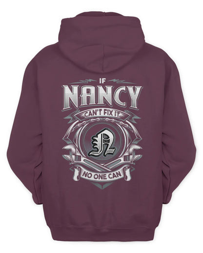 NANCY AP81-K4-626 - Personalized Ahmed Quote Apparel “If Ahmed Can't Fix It, No One Can” - Unisex Hoodie - Maroon