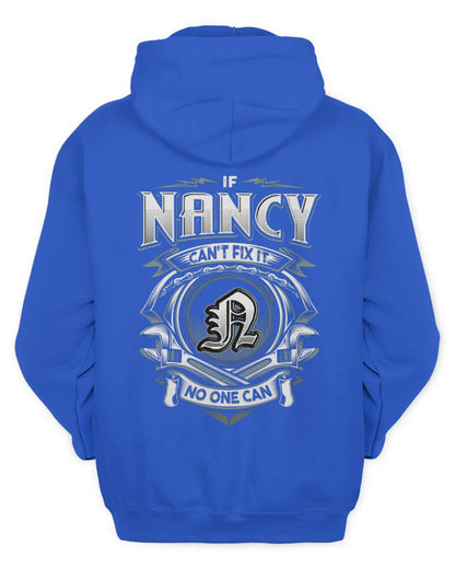 NANCY AP81-K4-626 - Personalized Ahmed Quote Apparel “If Ahmed Can't Fix It, No One Can” - Unisex Hoodie - Royal