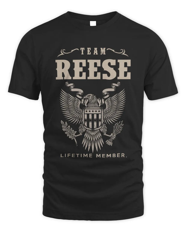 REESE TP06-K82 – Personalized Classic Style Apparel “Team NAME Lifetime Member”