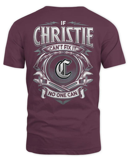 CHRISTIE AP81-K4-626 - Personalized Ahmed Quote Apparel “If Ahmed Can't Fix It, No One Can” - Unisex Standard T-Shirt - Maroon