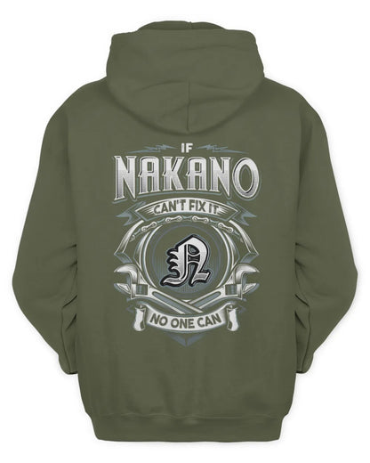 NAKANO AP81-K4-626 - Personalized Ahmed Quote Apparel “If Ahmed Can't Fix It, No One Can” - Unisex Hoodie - Military Green