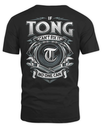TONG AP81-K4-626 - Personalized Ahmed Quote Apparel “If Ahmed Can't Fix It, No One Can” - Unisex Standard T-Shirt - Black