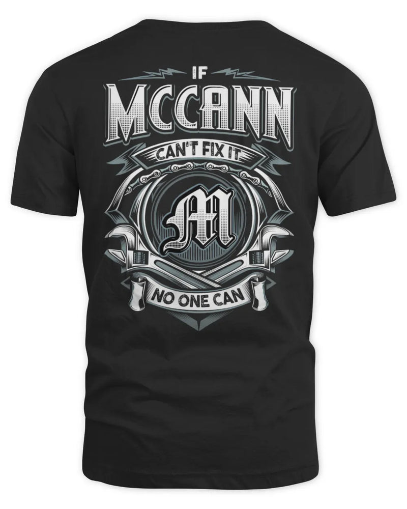 MCCANN AP81-K4-626 - Personalized Ahmed Quote Apparel “If Ahmed Can't Fix It, No One Can” - Unisex Standard T-Shirt - Black