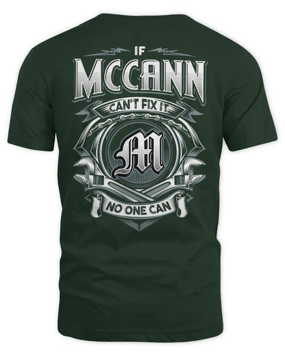 MCCANN AP81-K4-626 - Personalized Ahmed Quote Apparel “If Ahmed Can't Fix It, No One Can” - Unisex Standard T-Shirt - Forest Green