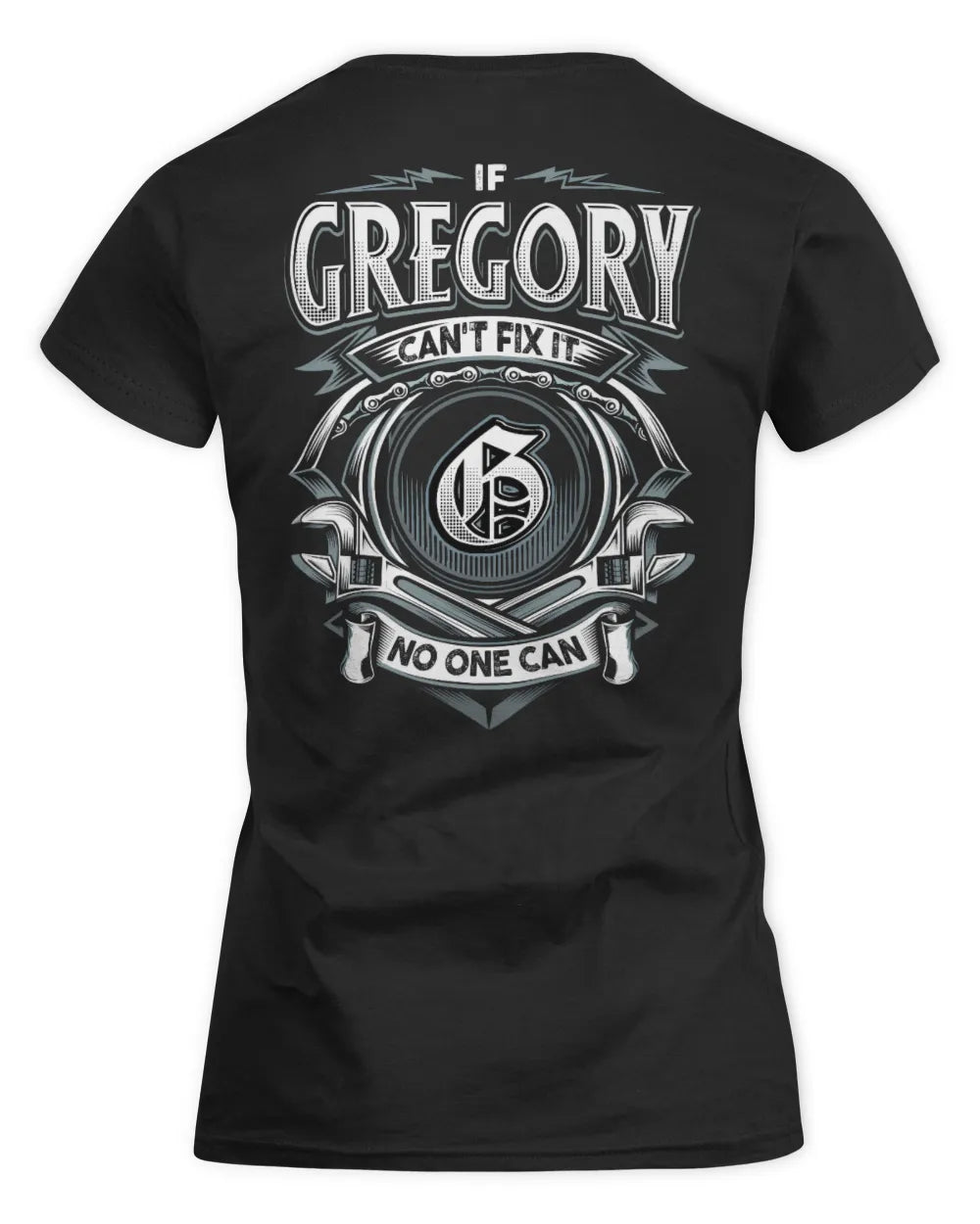 GREGORY AP81-K4-626 - Personalized Ahmed Quote Apparel “If Ahmed Can't Fix It, No One Can” - Women's Standard T-Shirt - Black