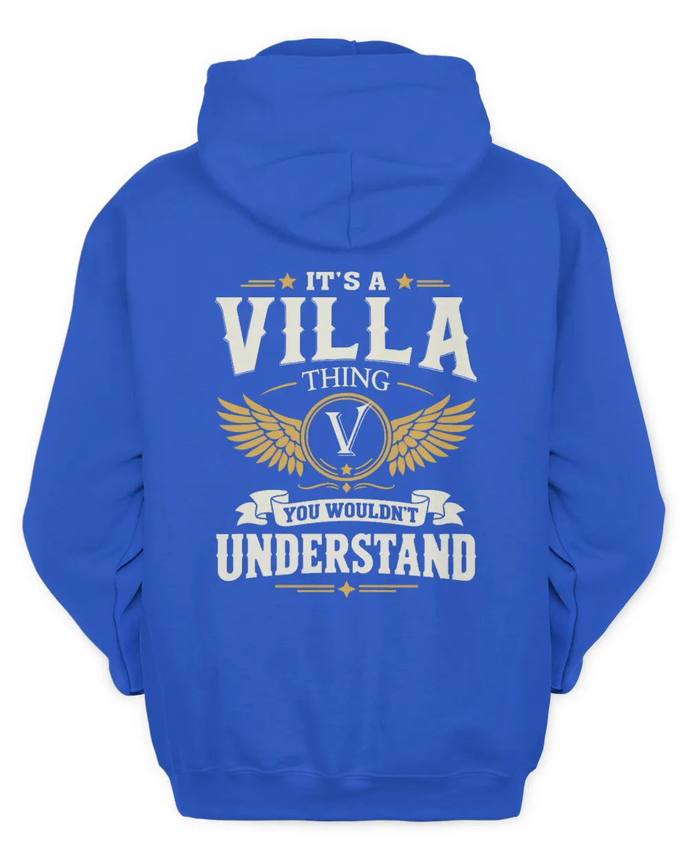 VILLA KT06-M008 It’s a [NAME] Thing – You Wouldn’t Understand | Personalized Vintage T-Shirt - Unisex Hoodie - Royal