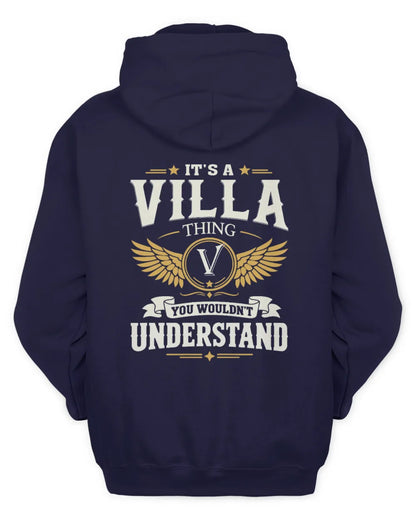 VILLA KT06-M008 It’s a [NAME] Thing – You Wouldn’t Understand | Personalized Vintage T-Shirt - Unisex Hoodie - Navy