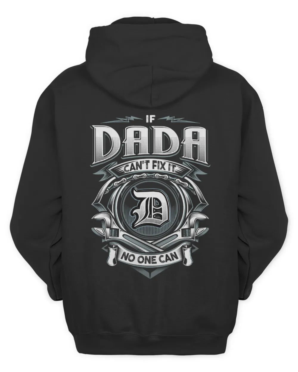 DADA AP81-K4-626 - Personalized Ahmed Quote Apparel “If Ahmed Can't Fix It, No One Can” - Unisex Hoodie - Black
