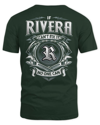 RIVERA AP81-K4-626 - Personalized Ahmed Quote Apparel “If Ahmed Can't Fix It, No One Can” - Unisex Standard T-Shirt - Forest Green