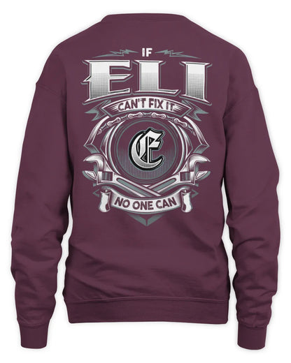 ELI AP81-K4-626 - Personalized Ahmed Quote Apparel “If Ahmed Can't Fix It, No One Can” - Unisex Sweatshirt - Maroon