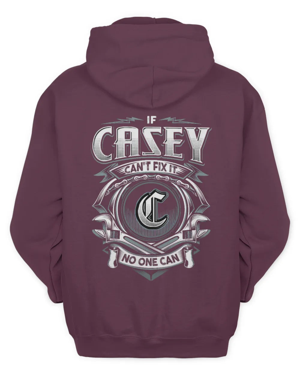 CASEY AP81-K4-626 - Personalized Ahmed Quote Apparel “If Ahmed Can't Fix It, No One Can” - Unisex Hoodie - Maroon
