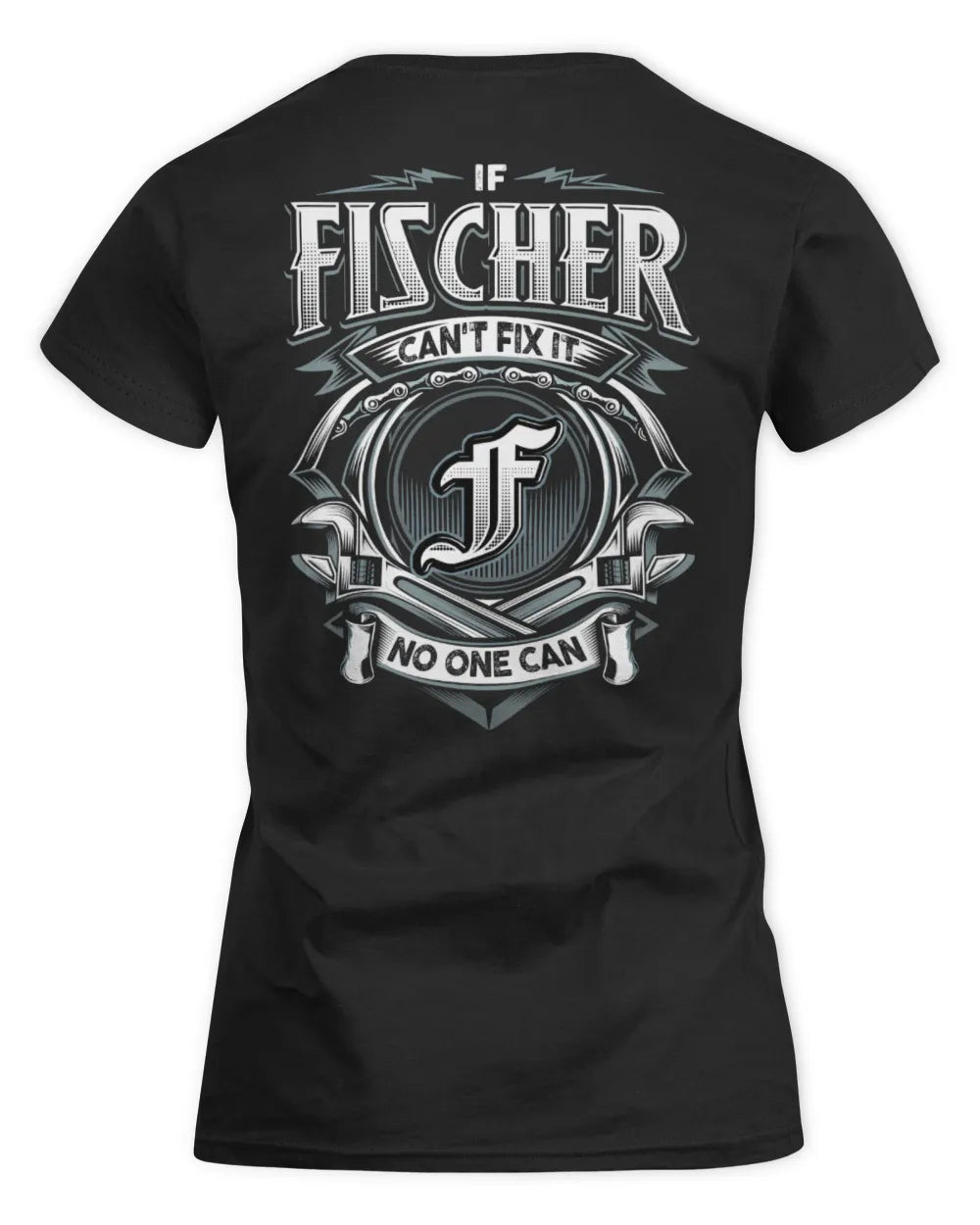 FISCHER AP81-K4-626 - Personalized Ahmed Quote Apparel “If Ahmed Can't Fix It, No One Can” - Women's Standard T-Shirt - Black
