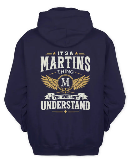 MARTINS KT06-M008 It’s a [NAME] Thing – You Wouldn’t Understand | Personalized Vintage T-Shirt - Unisex Hoodie - Navy