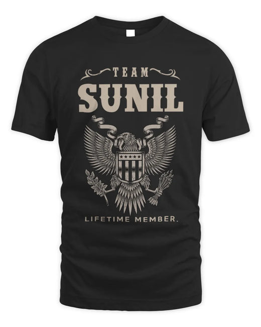 SUNIL TP06-K82 – Personalized Classic Style Apparel “Team NAME Lifetime Member”