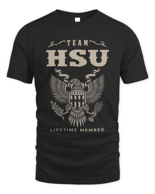 HSU TP06-K82 – Personalized Classic Style Apparel “Team NAME Lifetime Member”
