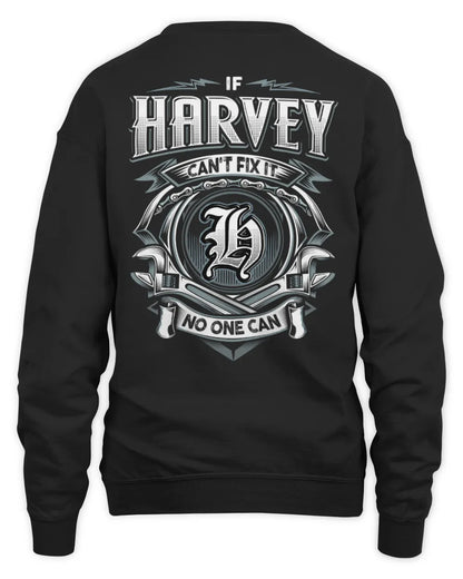 HARVEY AP81-K4-626 - Personalized Ahmed Quote Apparel “If Ahmed Can't Fix It, No One Can” - Unisex Sweatshirt - Black