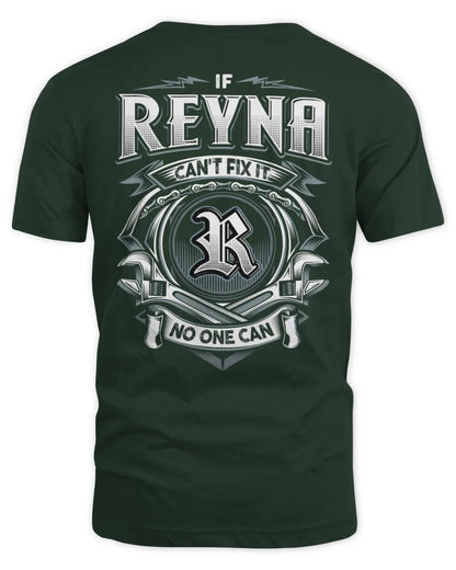 REYNA AP81-K4-626 - Personalized Ahmed Quote Apparel “If Ahmed Can't Fix It, No One Can” - Unisex Standard T-Shirt - Forest Green