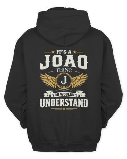 JOAO KT06-M008 It’s a [NAME] Thing – You Wouldn’t Understand | Personalized Vintage T-Shirt - Unisex Hoodie - Black
