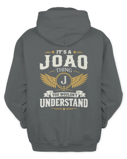JOAO KT06-M008 It’s a [NAME] Thing – You Wouldn’t Understand | Personalized Vintage T-Shirt - Unisex Hoodie - Charcoal