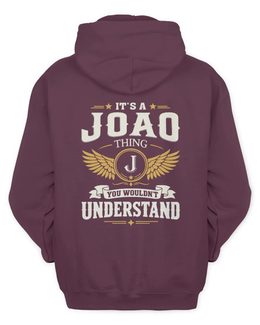 JOAO KT06-M008 It’s a [NAME] Thing – You Wouldn’t Understand | Personalized Vintage T-Shirt - Unisex Hoodie - Maroon