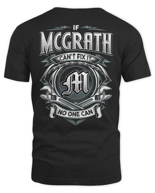MCGRATH AP81-K4-626 - Personalized Ahmed Quote Apparel “If Ahmed Can't Fix It, No One Can” - Unisex Standard T-Shirt - Black
