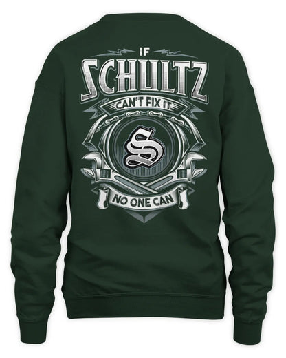 SCHULTZ AP81-K4-626 - Personalized Ahmed Quote Apparel “If Ahmed Can't Fix It, No One Can” - Unisex Sweatshirt - Forest Green