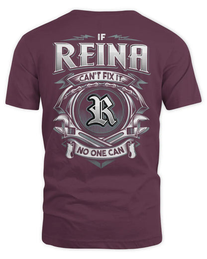 REINA AP81-K4-626 - Personalized Ahmed Quote Apparel “If Ahmed Can't Fix It, No One Can” - Unisex Standard T-Shirt - Maroon