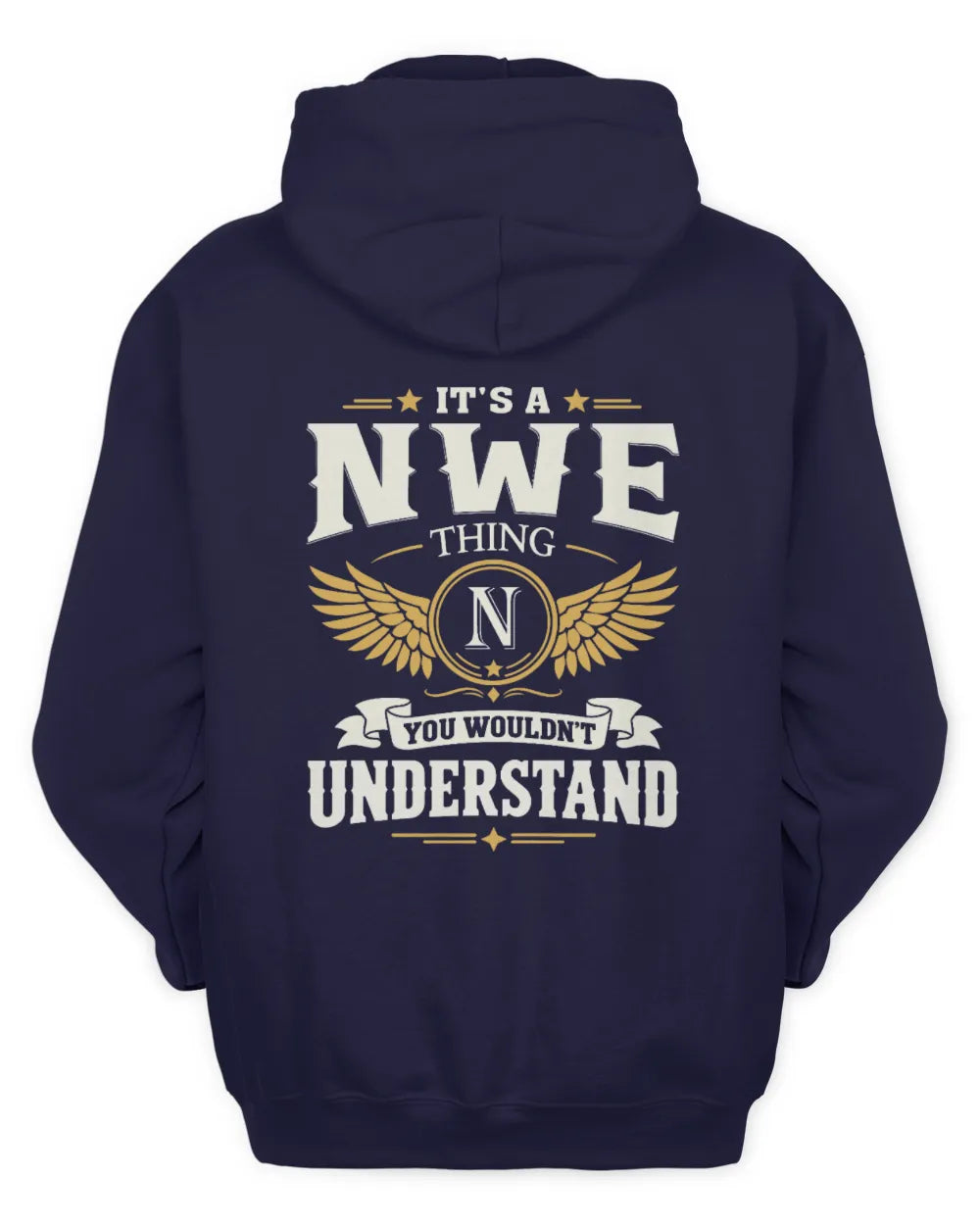 NWE KT06-M008 It’s a [NAME] Thing – You Wouldn’t Understand | Personalized Vintage T-Shirt - Unisex Hoodie - Navy