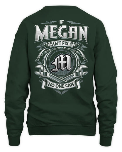 MEGAN AP81-K4-626 - Personalized Ahmed Quote Apparel “If Ahmed Can't Fix It, No One Can” - Unisex Sweatshirt - Forest Green