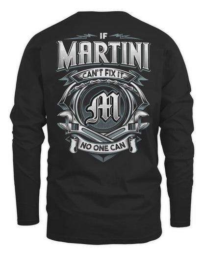 MARTINI AP81-K4-626 - Personalized Ahmed Quote Apparel “If Ahmed Can't Fix It, No One Can” - Men's Long Sleeved T-Shirt - Black