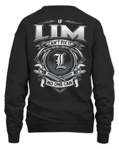 LIM AP81-K4-626 - Personalized Ahmed Quote Apparel “If Ahmed Can't Fix It, No One Can” - Unisex Sweatshirt - Black