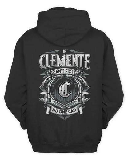 CLEMENTE AP81-K4-626 - Personalized Ahmed Quote Apparel “If Ahmed Can't Fix It, No One Can” - Unisex Hoodie - Black