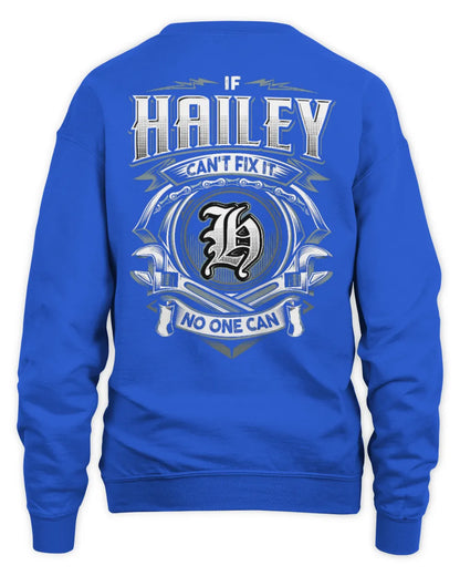 HAILEY AP81-K4-626 - Personalized Ahmed Quote Apparel “If Ahmed Can't Fix It, No One Can” - Unisex Sweatshirt - Royal