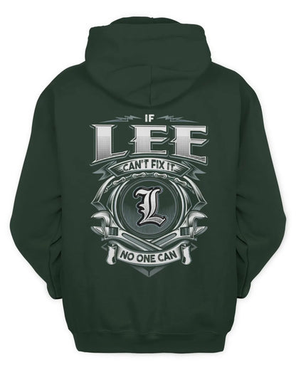 LEE AP81-K4-626 - Personalized Ahmed Quote Apparel “If Ahmed Can't Fix It, No One Can” - Unisex Hoodie - Forest Green