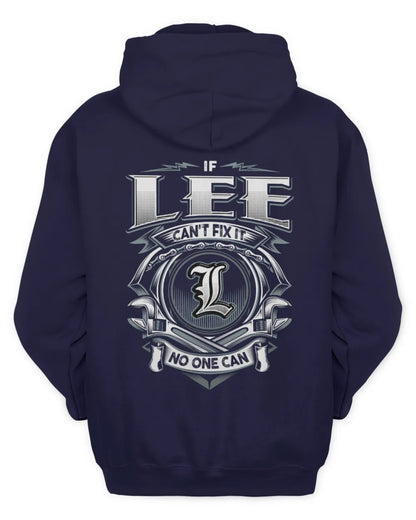 LEE AP81-K4-626 - Personalized Ahmed Quote Apparel “If Ahmed Can't Fix It, No One Can” - Unisex Hoodie - Navy