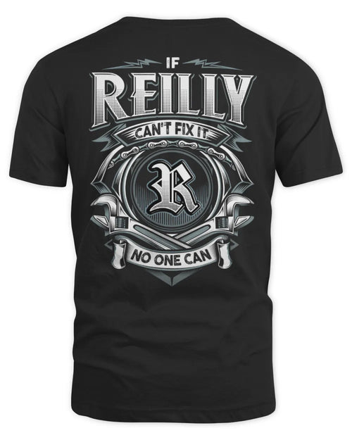 REILLY AP81-K4-626 - Personalized Ahmed Quote Apparel “If Ahmed Can't Fix It, No One Can” - Unisex Standard T-Shirt - Black