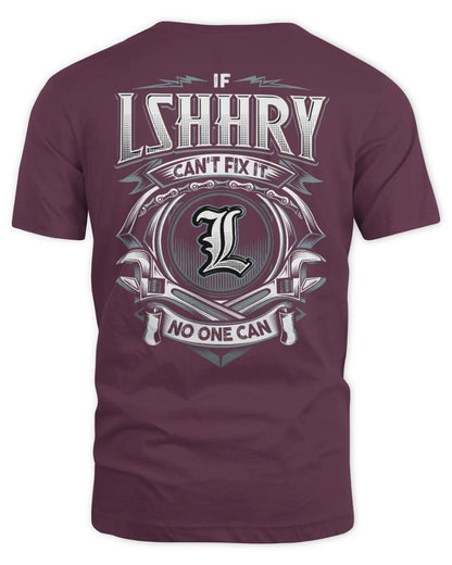 LSHHRY AP81-K4-626 - Personalized Ahmed Quote Apparel “If Ahmed Can't Fix It, No One Can” - Unisex Standard T-Shirt - Maroon
