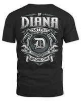 DIANA AP81-K4-626 - Personalized Ahmed Quote Apparel “If Ahmed Can't Fix It, No One Can” - Unisex Standard T-Shirt - Black