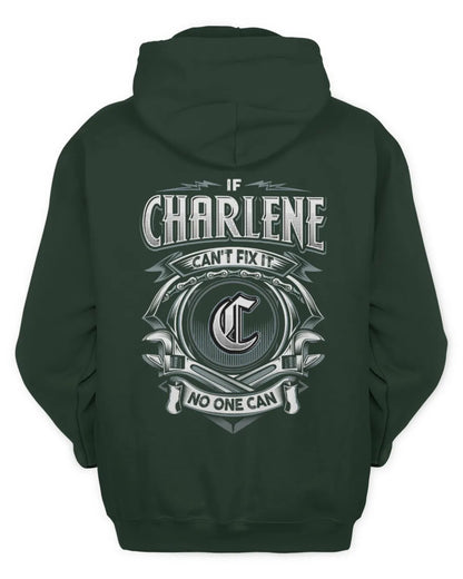 CHARLENE AP81-K4-626 - Personalized Ahmed Quote Apparel “If Ahmed Can't Fix It, No One Can” - Unisex Hoodie - Forest Green