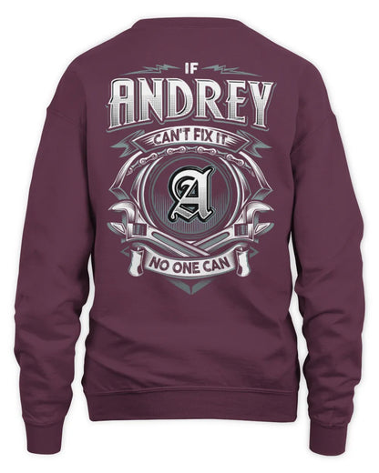 ANDREY AP81-K4-626 - Personalized Ahmed Quote Apparel “If Ahmed Can't Fix It, No One Can” - Unisex Sweatshirt - Maroon