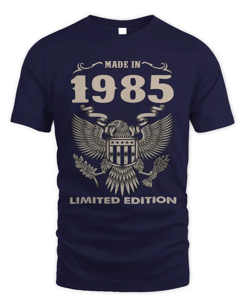 1985 HH89-K2 – Classic Birth Year Limited Edition T-Shirt - Unisex Standard T-Shirt - Navy