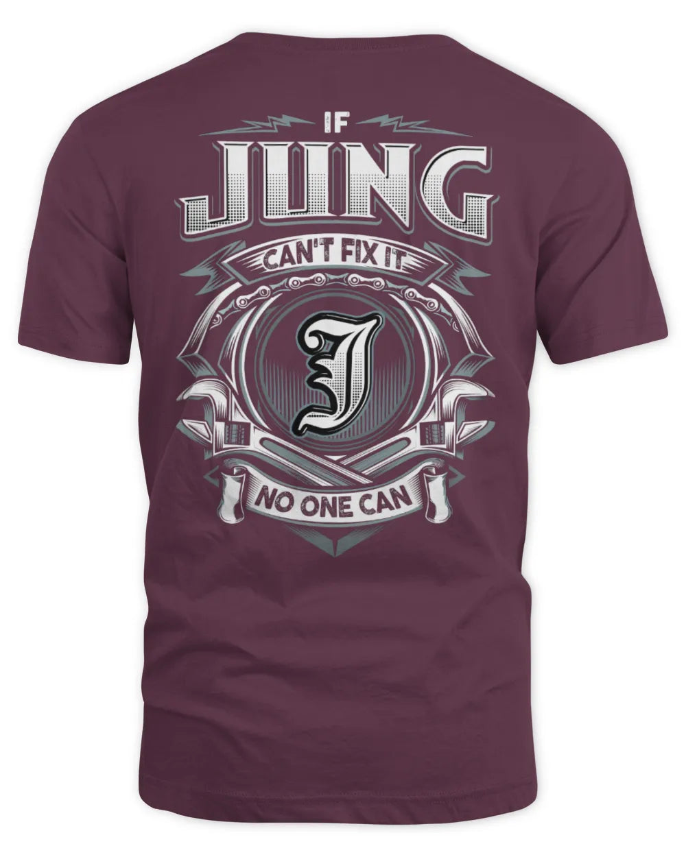 JUNG AP81-K4-626 - Personalized Ahmed Quote Apparel “If Ahmed Can't Fix It, No One Can” - Unisex Standard T-Shirt - Maroon