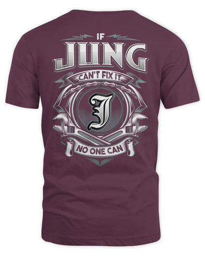 JUNG AP81-K4-626 - Personalized Ahmed Quote Apparel “If Ahmed Can't Fix It, No One Can” - Unisex Standard T-Shirt - Maroon