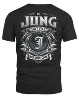 JUNG AP81-K4-626 - Personalized Ahmed Quote Apparel “If Ahmed Can't Fix It, No One Can” - Unisex Standard T-Shirt - Black