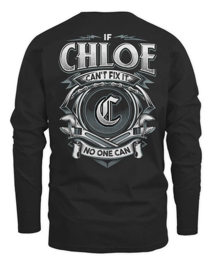 CHLOE AP81-K4-626 - Personalized Ahmed Quote Apparel “If Ahmed Can't Fix It, No One Can” - Men's Long Sleeved T-Shirt - Black