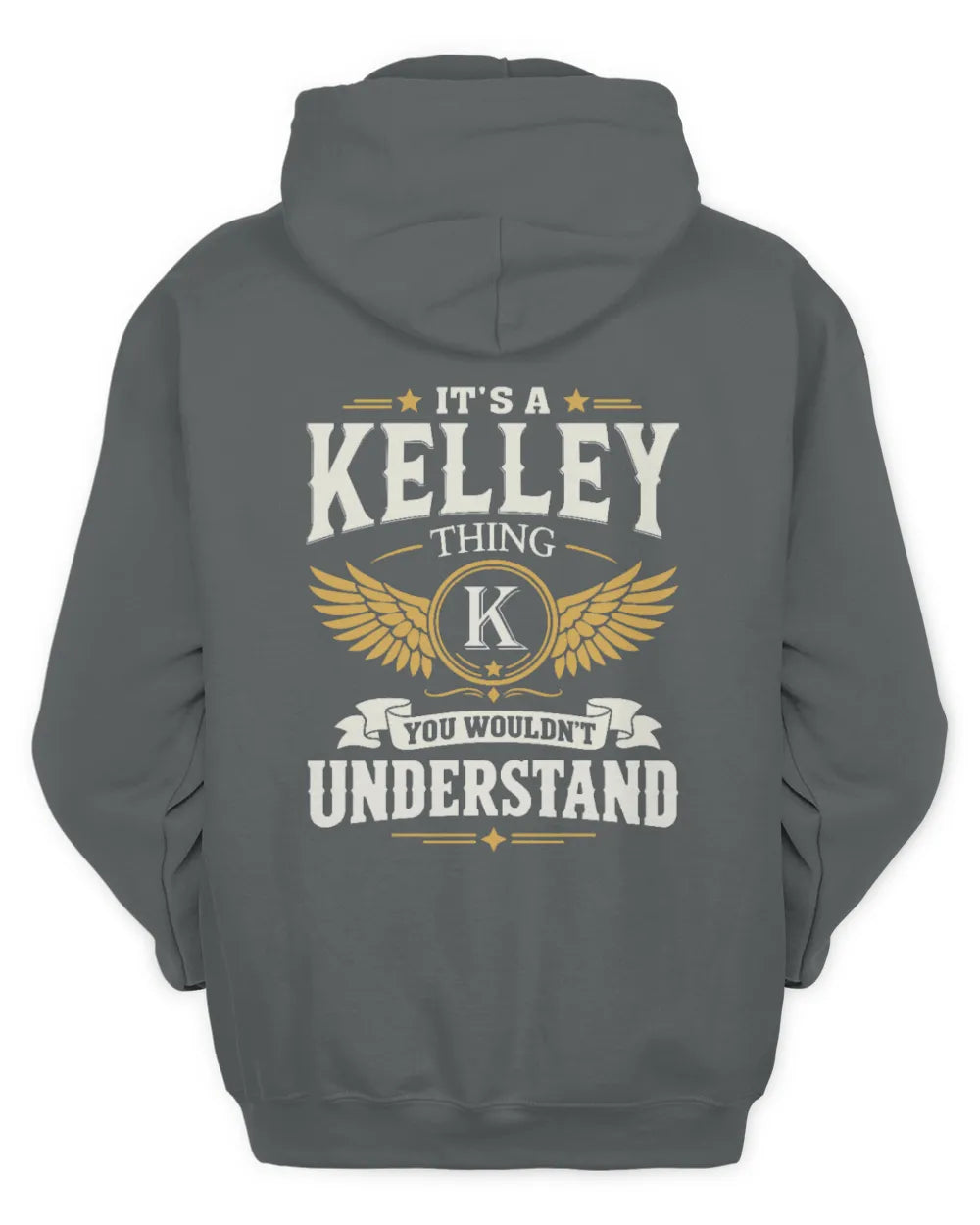 KELLEY KT06-M008 It’s a [NAME] Thing – You Wouldn’t Understand | Personalized Vintage T-Shirt - Unisex Hoodie - Charcoal
